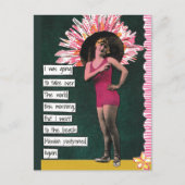 スナーキーバケーションハガキビーチデイ シーズンポストカード (正面)