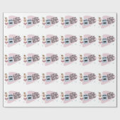 スナーキーホステスハウスウィフことわざ ラッピングペーパー (フラット)