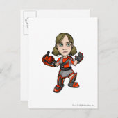 スナーキーヴィートペット宇宙ステーションスタッフプレーヤー ポストカード (正面/裏面)