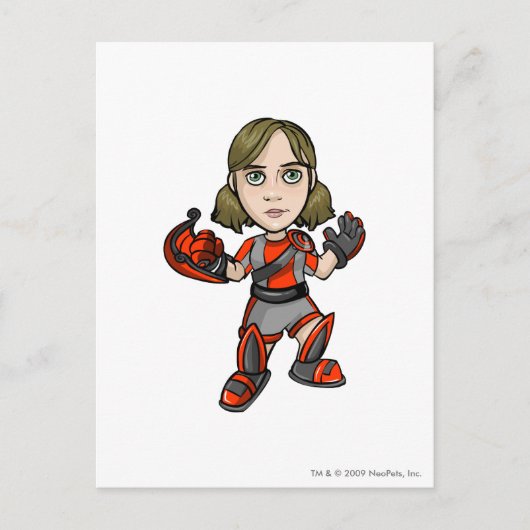 スナーキーヴィートペット宇宙ステーションスタッフプレーヤー ポストカード (正面)