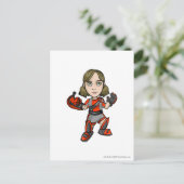 スナーキーヴィートペット宇宙ステーションスタッフプレーヤー ポストカード (スタンド正面)