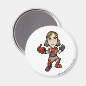 スナーキーヴィートペット宇宙ステーションスタッフプレーヤー マグネット (正面/裏面)