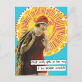 スナーキー休暇はがき作業スケジュール シーズンポストカード (正面)