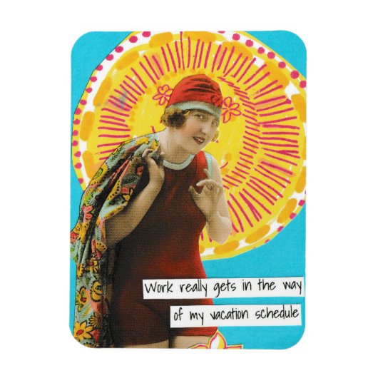 スナーキー休暇マグネット作業スケジュール マグネット (縦)