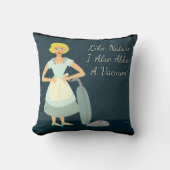 スナーキー真空キッチュおもしろいスローガン漫画 クッション (正面)