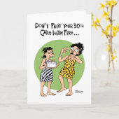 スナーキー30歳の誕生日 カード (黄色い花)