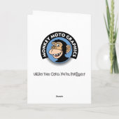 スナーキー39th誕生日グリーティング カード (裏面)