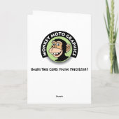 スナーキー45誕生日 カード (裏面)