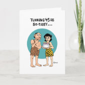 スナーキー45誕生日 カード (正面)