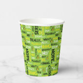 スナーキー・グリンチ |グリンチのスナーキーな句のパターン 紙コップ (右)