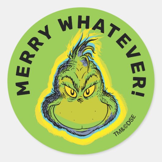 スナーキー・グリンチ |本当に?パブロヴァの切れ端は? ラウンドシール (正面)