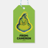 スナーキー·グリンチ|犬おもしろいと話しかけてないT ギフトタグ (裏面)