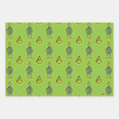 スナーキー・グリンチ |私おもしろいは犬としか話していません ラッピングペーパーシート (正面2)