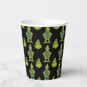 スナーキー・グリンチ |私おもしろいは犬としか話していません 紙コップ (裏面)