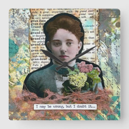 スナーキー スクエア壁時計