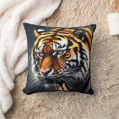 スナーリングタイガースクエア クッション (ブランケット)