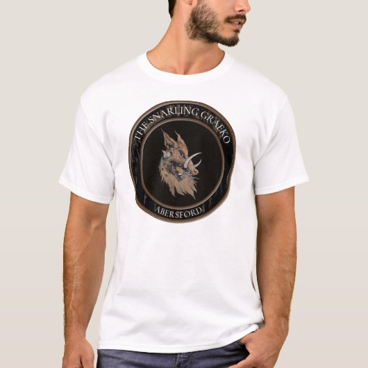 スナーリングGraeko Round Men's T-Shirt Tシャツ (正面)