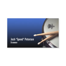 スナーレドラムブルードラマーミュージシャン名刺