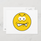 スナ怒ーリング顔 ポストカード (正面/裏面)