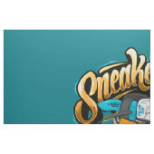 スニカッコいいーカー綿織物 ファブリック (ファットクウォーター)