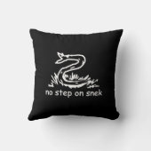 スニックミームGadsden parody SnekRight クッション (裏面)