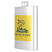 スニックミームGadsden parody SnekRight フラスク (左)