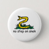 スニックミームGadsden parody SnekRight 缶バッジ (正面)