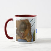 スニップおよびかたつむりおよび小犬は男性の後につきます マグカップ (左)