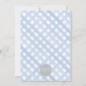 スニップスカタツムリと子犬の尾招待状 招待状 (裏面)