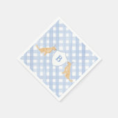 スニップスカタツムリ子犬の尾ナプキン スタンダードカクテルナプキン (角)