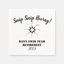 スニップスニップホレイスイムチーム引退 | 血管切除術 スタンダードカクテルナプキン