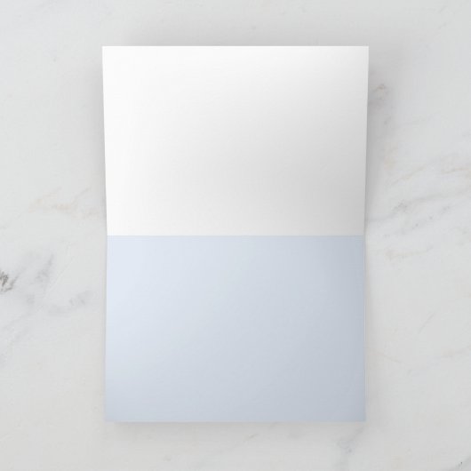 スニップ及びかたつむりのベビーはノート感謝していしています サンキューカード (内部)