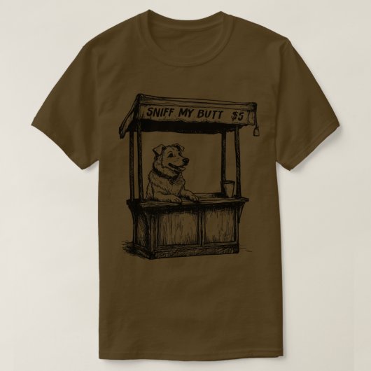 スニフのお尻 Tシャツ (デザイン正面)