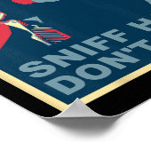 スニフヘアドン#39;t気にアンチジョーバイデン氏ミームVode ポスター (角)