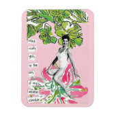 スニャーキーなバケーションマグネットの仕事が邪魔 マグネット (縦)