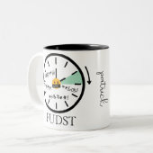 スニャーキー夏時間セラミックマグ ツートーンマグカップ (正面左)