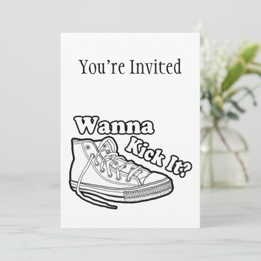 スニーカーそれを蹴りたいと思って下さい 招待状 (スタンド正面)