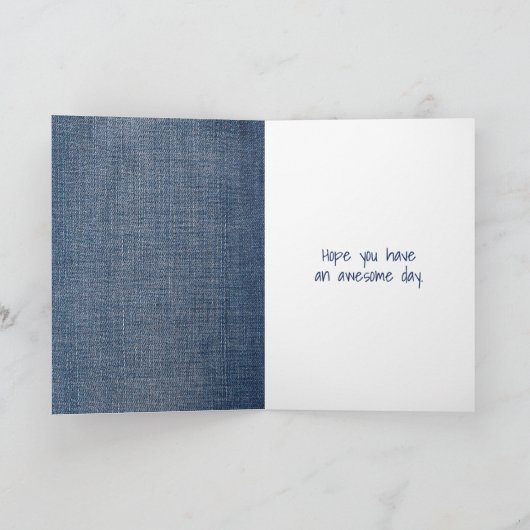 スニーカーでフィギュアの女の子 カード (内部)