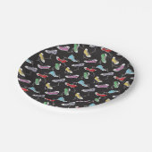 スニーカーのパターン ペーパープレート (アングル)