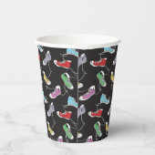 スニーカーのパターン 紙コップ (右)