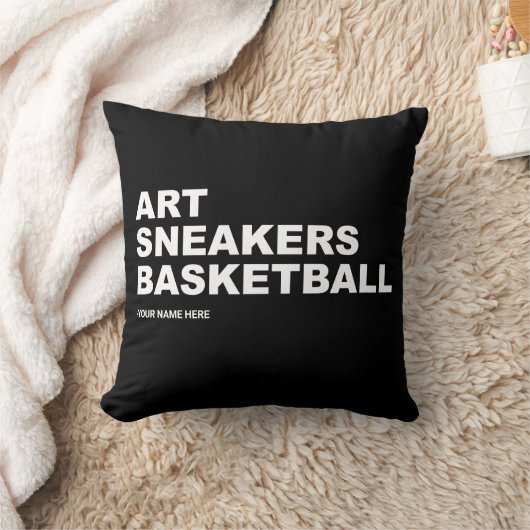 スニーカーアイディアカスタマイズ可能スニーカー（ドットなし） クッション (ブランケット)