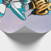 スニーカーカッコいいラッピング紙 ラッピングペーパー (角)