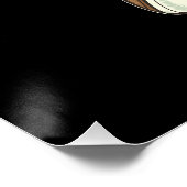 スニーカー付きベクトルフリースタイルイラストレーション ポスター (コーナー)