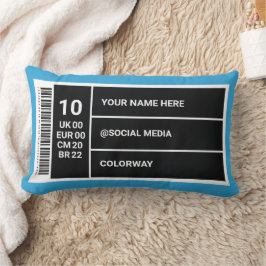 スニーカー室デコ及びカスタマイズ可能な靴箱ラベルラム ランバークッション