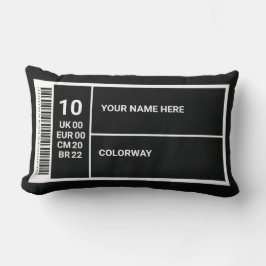 スニーカー室デコ及びカスタマイズ可能な靴箱ラベル ランバークッション