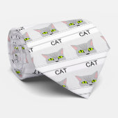 スニーカー猫 ネクタイ (ロール)