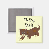 スニーカー猫 マグネット (正面/裏面)