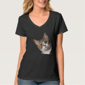 スニーカー猫 Tシャツ (正面)