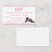 スニーカー誕生日、グリッタースウィート16出欠、 名刺 (正面/裏面)