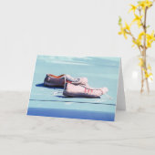 スニーカー・カード カード (黄色い花)